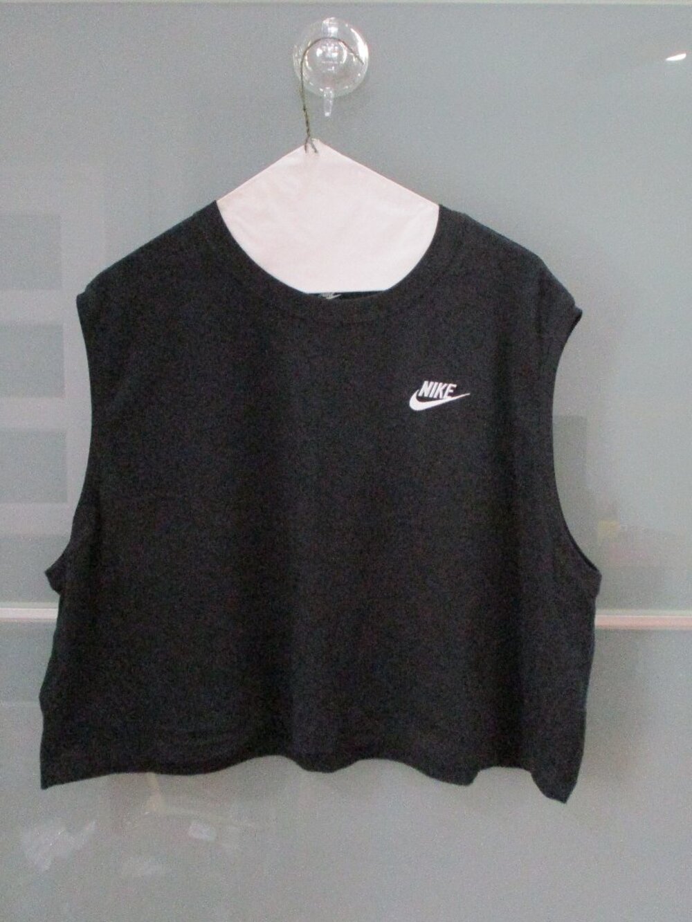 Nike "The Nike Tee" Cropped Muscle Tee